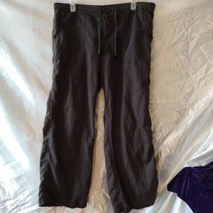 Dark Grey Linen Pant